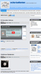 Mobile Screenshot of blog.ecke-batterien.de